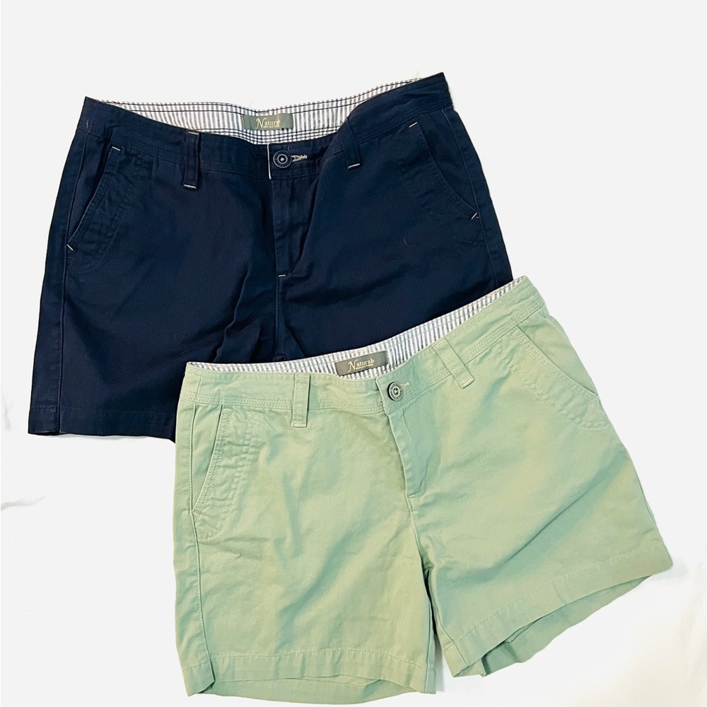 2 Pairs Natural Refections Shorts CLEAR OUT MY CLOSET SALE!LIMITED TIME TO BUY!